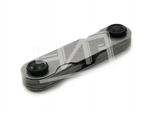 Набор шаблонов радиусных №3 (R 7-25мм) ИЗМЕРОН